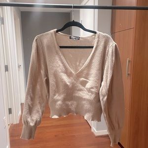 Cropped sweater